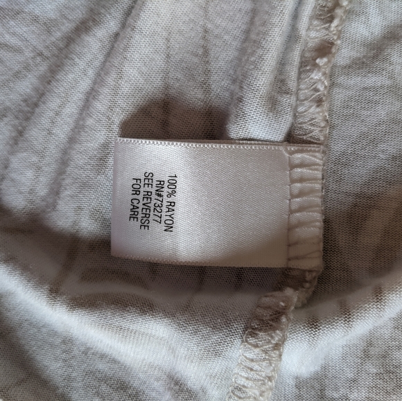 Paradise Bay women's casual sundress. Size L. Light tan with design. - Picture 5 of 5